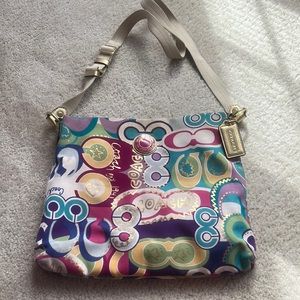 Coach Poppy Multicolor CrossBody